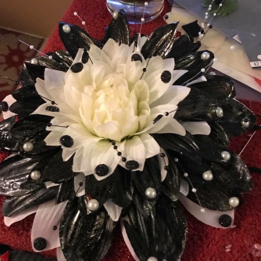 Beautiful Jumbo Dahlia Flowers by Renee